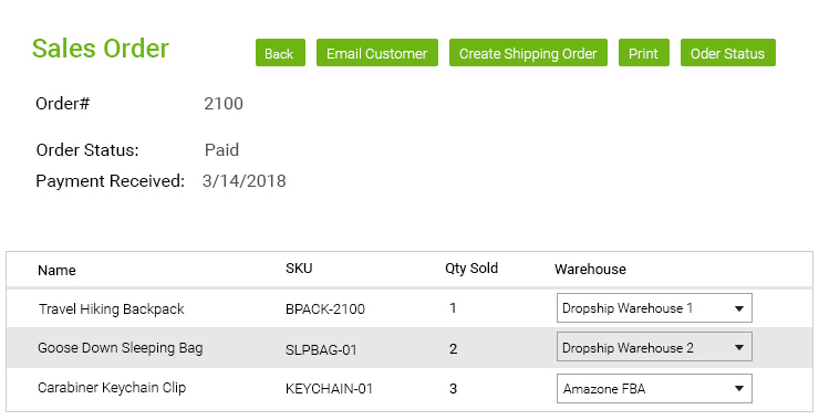 Dropship Order Automation