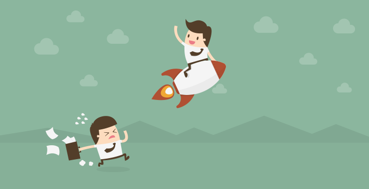 You have started to lose money